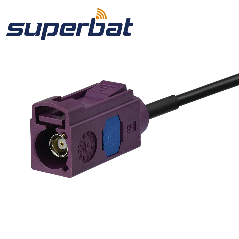 Female to Jack Straight Pigtail Cable RG174 15cm RF Coaxial Connector