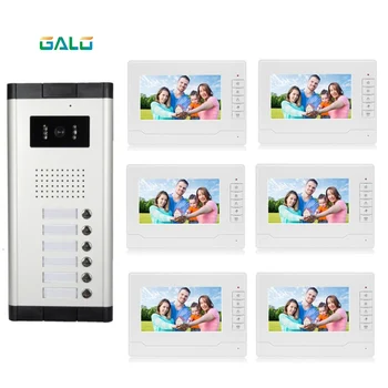 

Video doorphone 7 inch lcd screen memory video doorbell intercom system for home