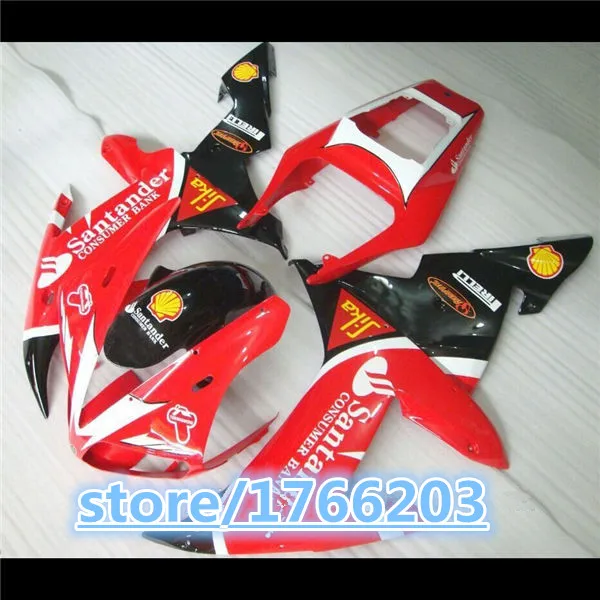 Для 02-03 YZF R1 02 03 1000 Красный Черный YZF-R1 YZF-1000 YZFR1 YZF1000 2002 2003 красный черный обтекатель |