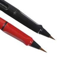 Китайская Ручка-кисть для каллиграфии ласка для волос маленькая Обычная кисть для китайской живописи Китайская каллиграфия принадлежности для письма