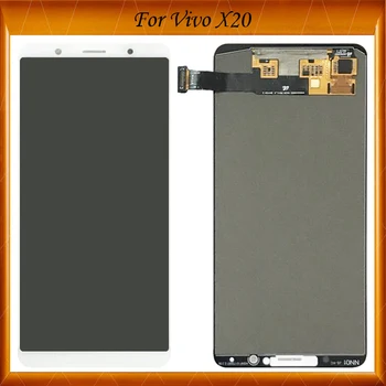

100% Working Well OLED For Vivo X20 X 20 LCD Display With Touch Screen Digitizer Assembly replacement Black White Color