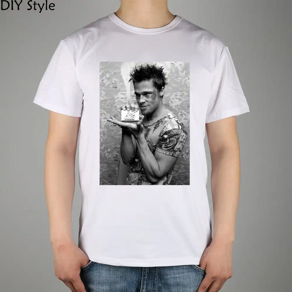 brad pitt white t shirt