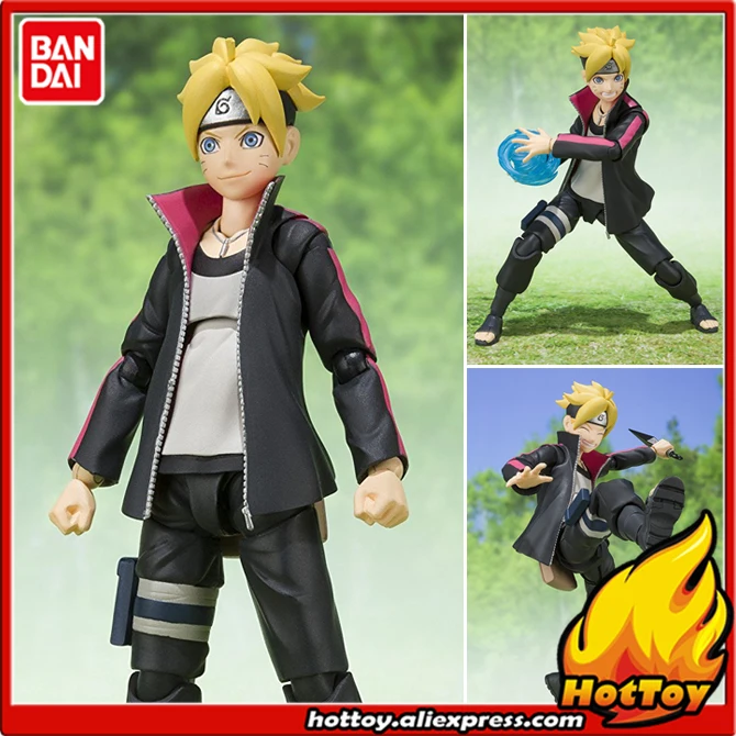 100% оригинал BANDAI Tamashii нациями S.H.Figuarts (SHF) Эксклюзивная Фигурка-Boruto Uzumaki | Игрушки и