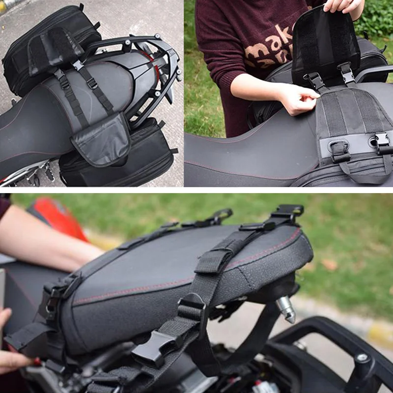 Motorcycle Racing Race Moto Helmet Travel Bags Suitcase Saddlebags and Raincoat for Yamaha Honda Sportster Softail Dyna Kawasaki
