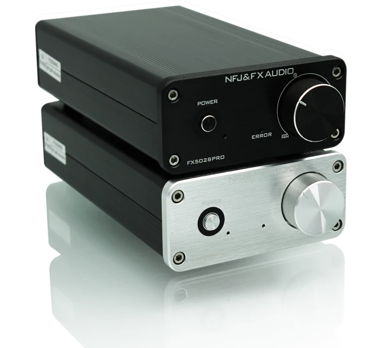 2020 FX-Audio New FX-502SPRO HiFi 2.0 Full Digital Audio Amplifier Adopting TPA3250+NE5532 70W*2 DC24V/4A Power Adapter Optional differential amplifier