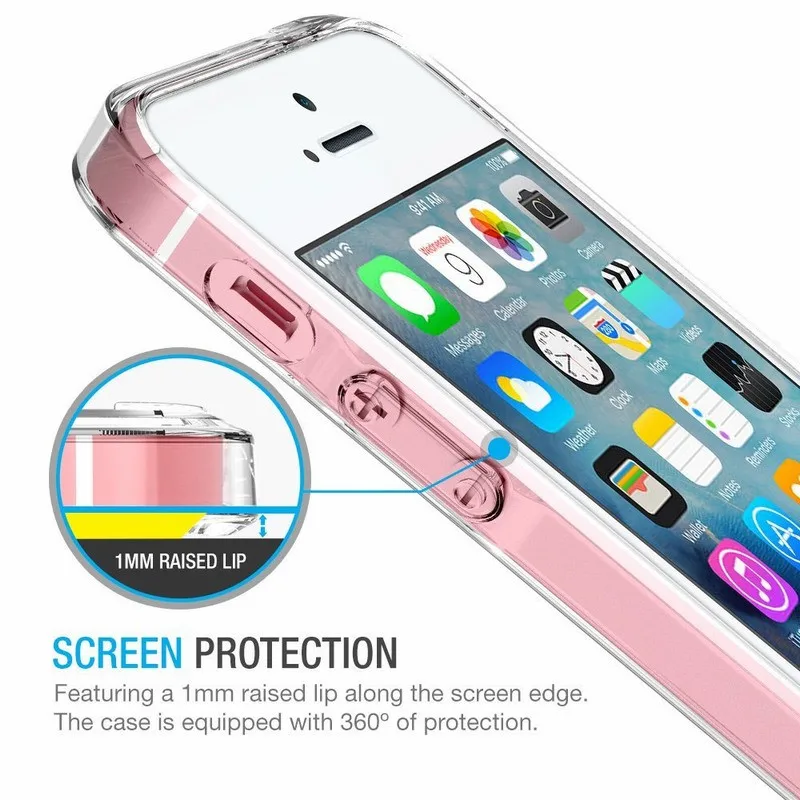 For-Coque-iPhone-SE-Case-Clear-Cushion-Protective-Bumper-For-Apple-iPhone-SE-2016-5S-5-Shock-Absorbing-Cover-Hard-Back-Panel-New-1 (6)