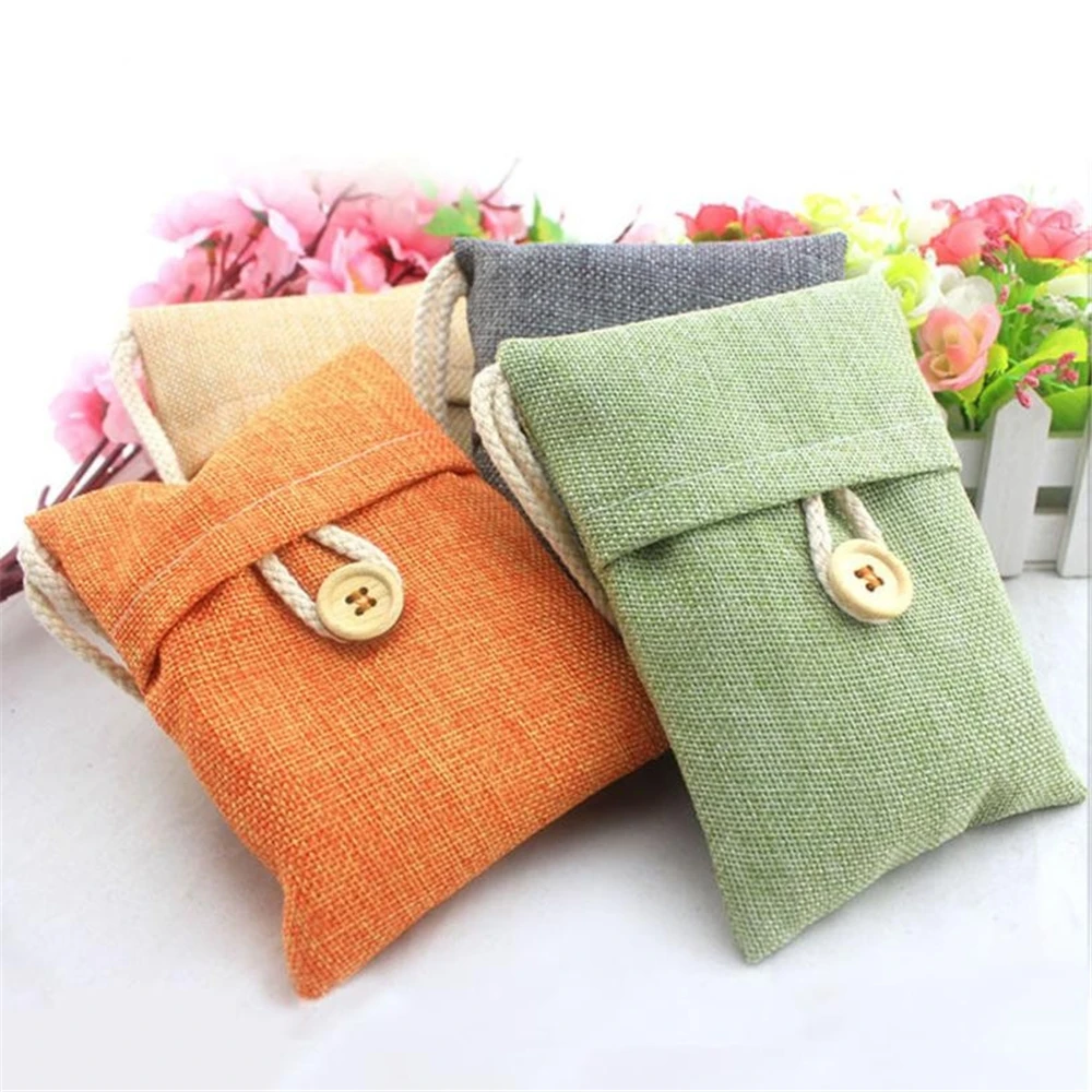 Car Air Freshener Bag Storage Bags Bamboo Charcoal Activated Carbon Air