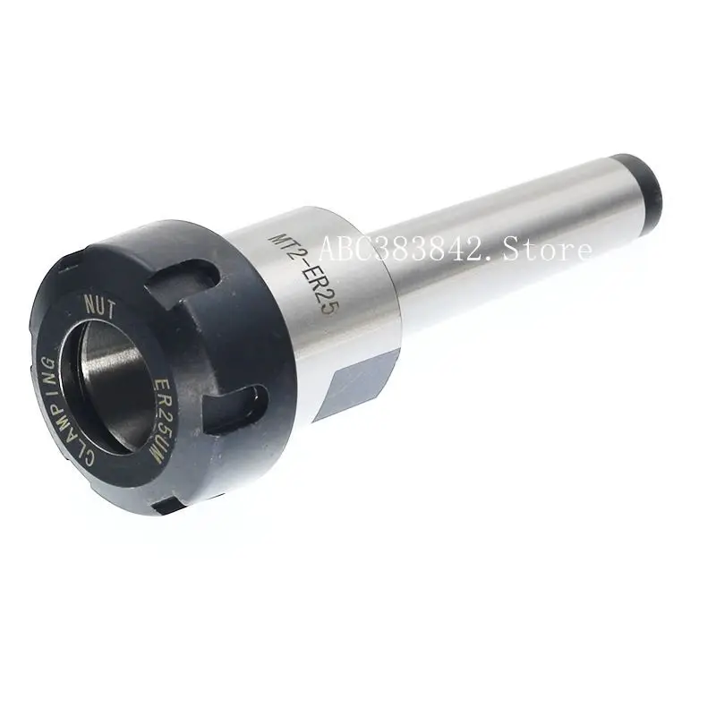1pcs Morse taper 2Milling shank Chuck handle MT2 ER25 MT2 ER32 M10