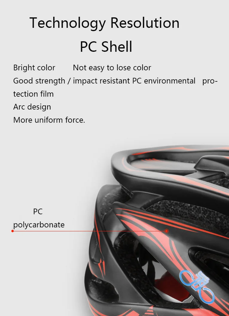 Helmet Integrated Keel Riding Helmet Men and Women Mountain Road Bike Equipment Helmet 58-61 CM