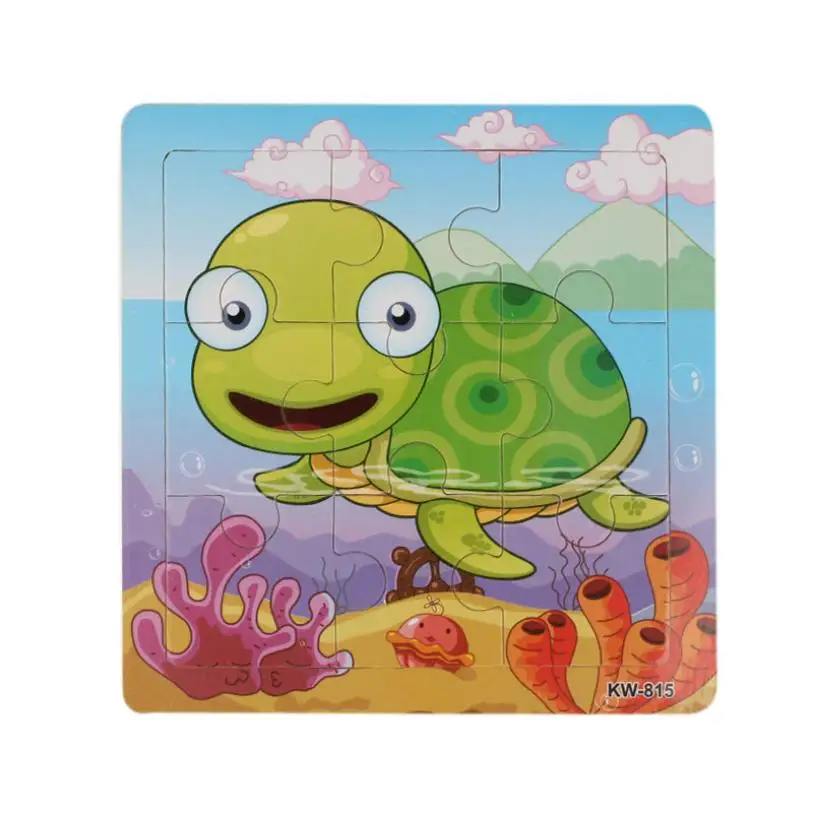 Shaunyging #3023 Деревянный Черепаха головоломки игрушки для детей Образование и Обучающие пазлы Игрушки