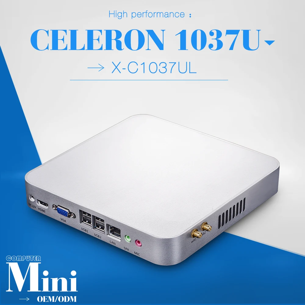 Горячее надувательство мини настольный компьютер hdmi C1037U с WIFI тонкий клиент