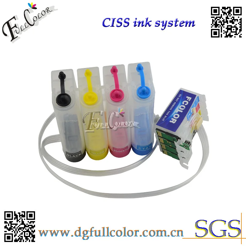 

Free Shipping! T200 T200XL CISS Ink System for XP200 XP300 XP310 XP400 WF2520 WF2530 WF2540 Printer CISS with ARC