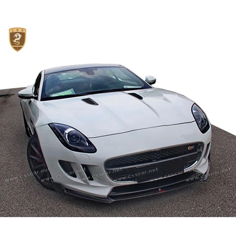 

Carbon Fiber Body Kits Front Rear Lips Side Skirts For Jaguar F-TYPE 3.0 Carbon Accessories Car Styling