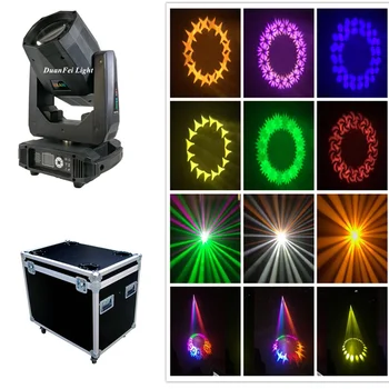

(2pcs+Flycase) Spot Lyre 80W Gobo LED Lyre Moving Head Light Spot Moving Head Light for Stage Theater Disco Nightclub