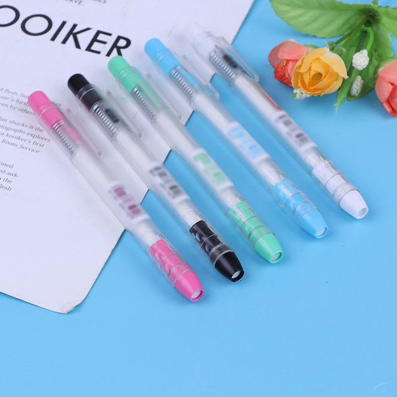 

Portable Hand Press Eraser Mechanical Push Eraser Japan White/Pink/Green/Blue/Black hot sale