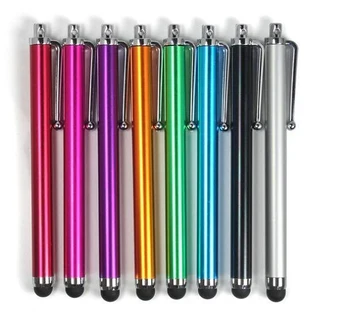 

Metal Capacitive Screen Stylus Pen Rubber Ball Pens Touch Pen For IPAD IPHONE 8 X Cellphone Tablet PC 10000PCS/LOT Fast Shipping