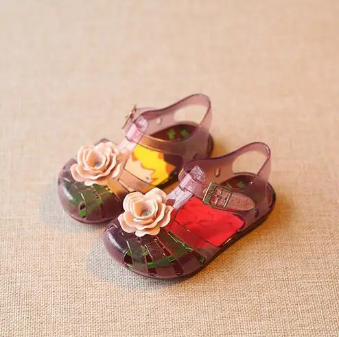 baby jelly shoes size 4
