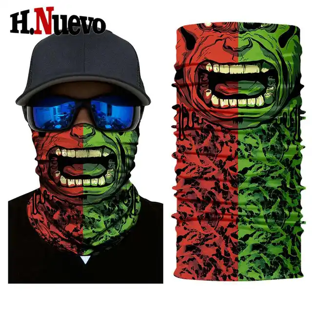 Buy Biker Balaclava Face masks Ghost Durag Skull Mask