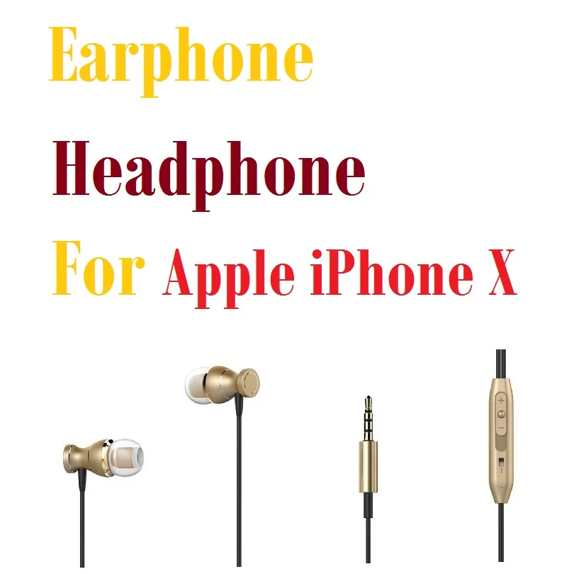 Metal Earphone Magnetic Sport Running Headphone for Apple iPhone X fone de ouvido | Электроника