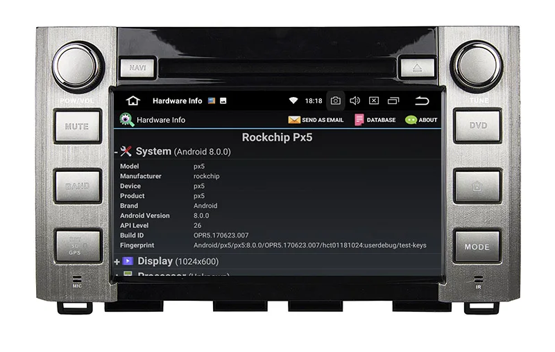Excellent Belsee 4GB Android 8.0 Stereo IPS Touch Screen Radio Head Unit DVD Player Multimedia for Toyota Sequoia Tundra 2014 2015 2016 2