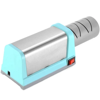 

New Electric Knife Sharpener Speedy Automatic Self-Abrasive Diamond Ceramic Stainless Steel Knives Sharpening Kitchen Tools Eu