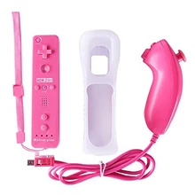 2 In 1 Built In Motion Plus For Wii Wireless Controle Remote Controller + Nunchuck For Nintendo Wii Bluetooth Gamepad Joystick