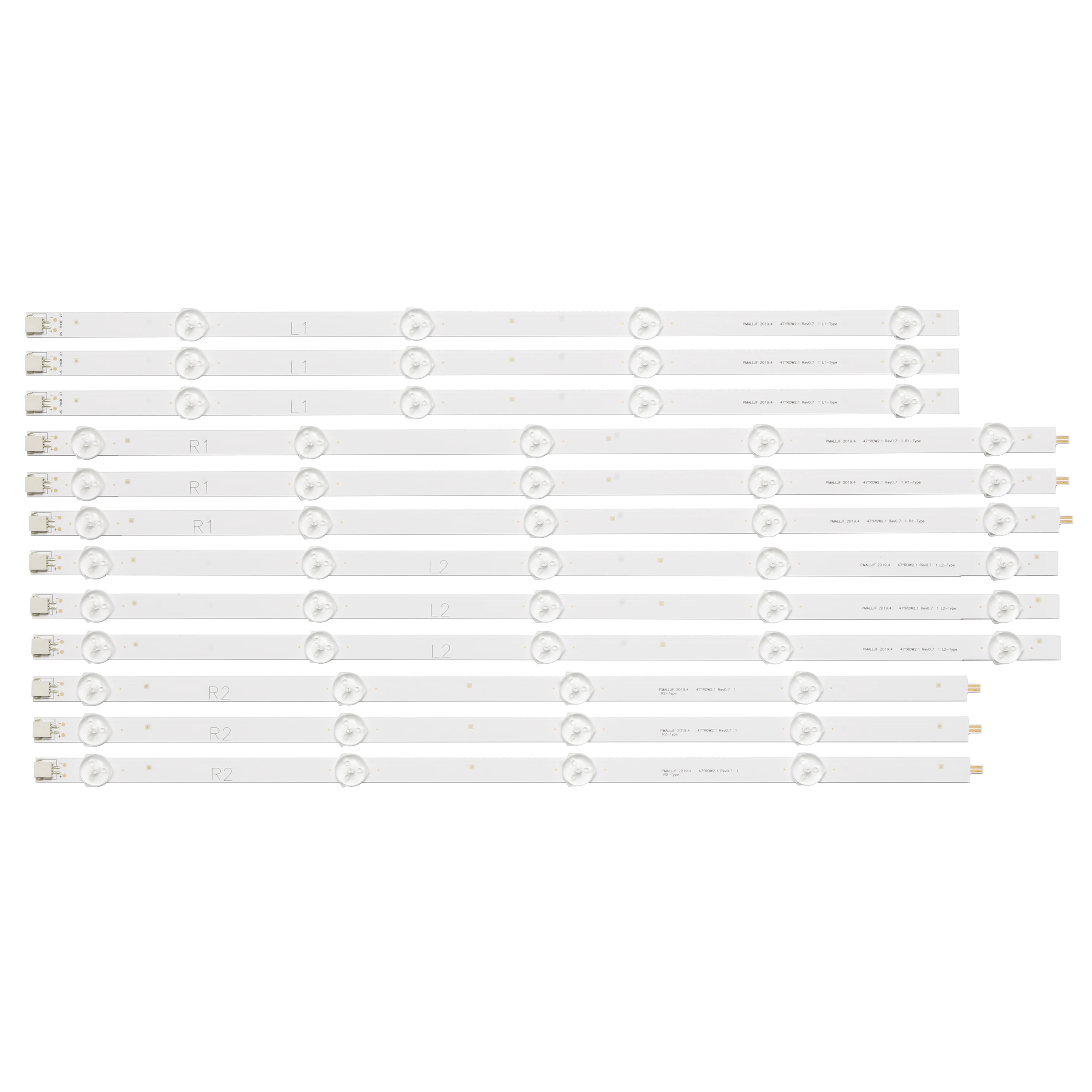 

94cm LED Backlight Lamp strip 9leds For LG 47" LCD TV 47LA6200 47LN5400 6916l-1527a 6916l-1528A 6916l-1547A 1529A 6916L-1359A