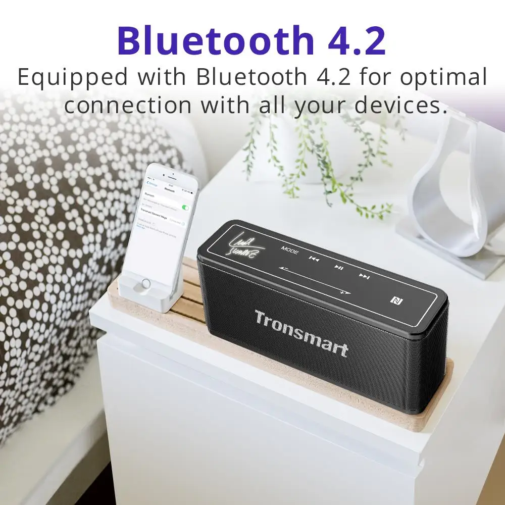 Tronsmart элемент Мега Bluetooth динамик открытый портативный беспроводной динамик s цифровой звук 40 Вт Выход для телефона HUAWEI