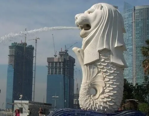 Сингапур ориентир Merlion Форма Электрический вафельница машина; Лев вафельница Утюг Бейкер