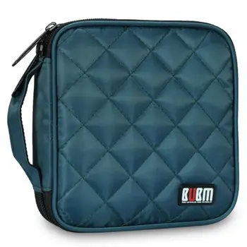 

New CD VCD Professional 32 Disc Capacity Car House CD / DVD Wallet Twill Cover Protect Storage CD Bag-25