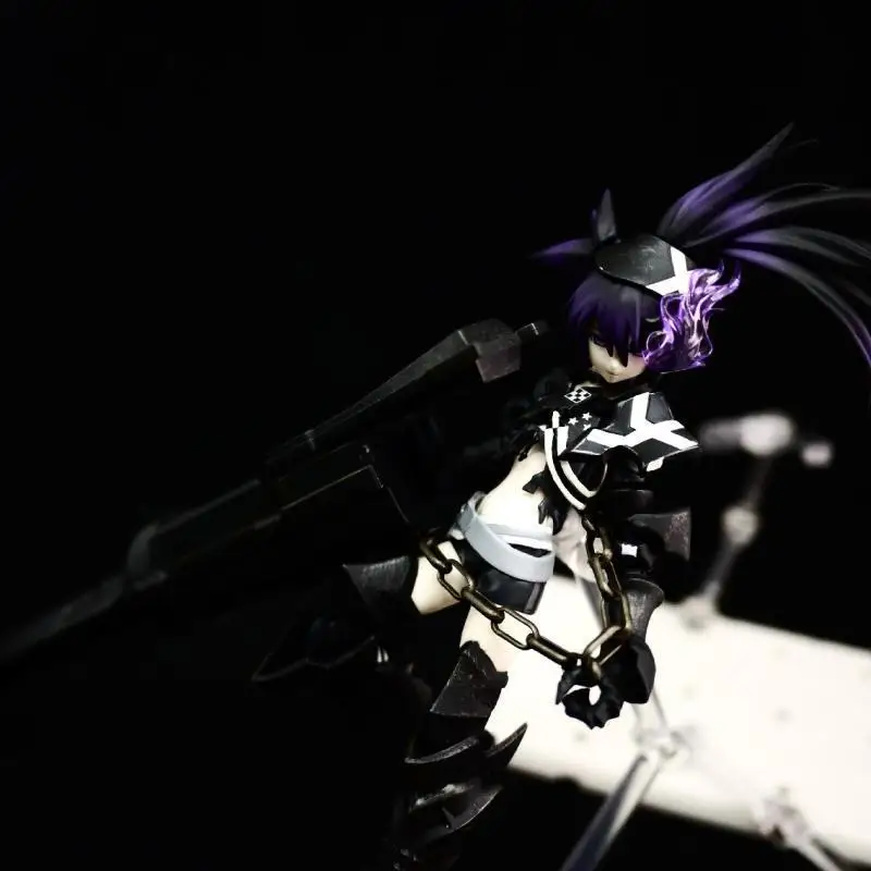 Новинка 15 см Mato Kuroi BLACK ROCK SHOOTER Безумный черный рок SHOOTER подвижные фигурки игрушки Рождественский подарок коллекционеры с коробкой