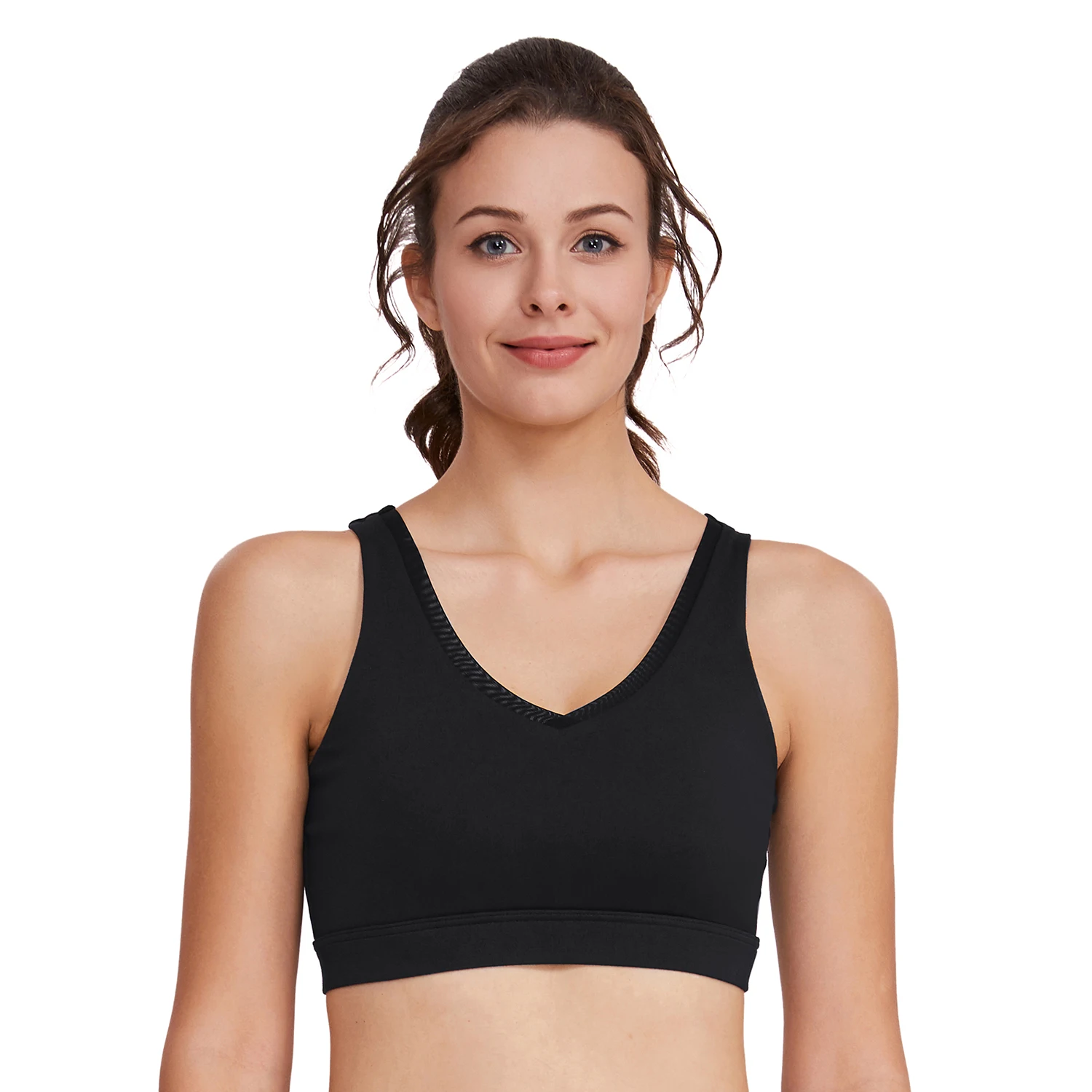 Zhuohe Push Up спортивный топ белый пастель сухая бюстгальтер танк Sujetador Deportivo лифчик