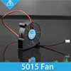 2 pcs/lot 3D Printer Fan 5015 12V/24V 0.15A Sleeve Bearing Brushless for Reprap  i3 DC Cooling Fan Turbo fan 5015S ► Photo 1/6