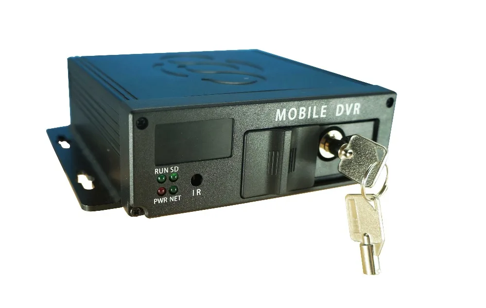 Car AHD DVR 4 Channel 1080P AHD SD Vehicle Mobile DVR Video Recorder Real-Time View Monitor 12-36V car dvr monitor