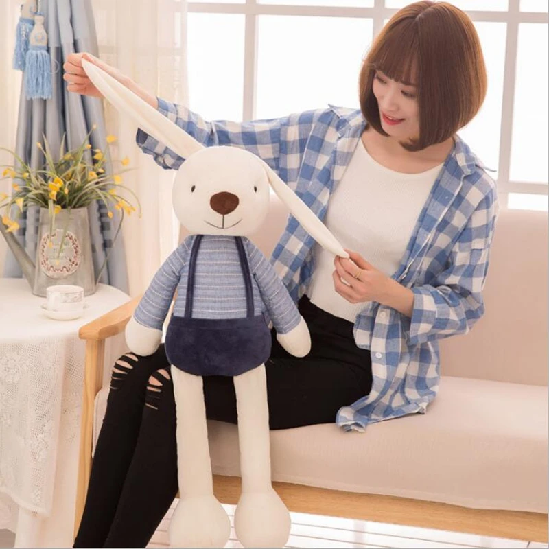 

40cm 50cm 60cm 70cm Cute Calm Rabbit Plush Toys Kids Cushion Pillow Soft Car Sofa Animal stuffed Dolls Birthday Christmas Gifts