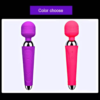 Rechargeable Magic Wand AV Vibrator Sex Toys for Woman Clitoris Stimulator Sex toys for adults G Spot vibrating Dildo for woman 6