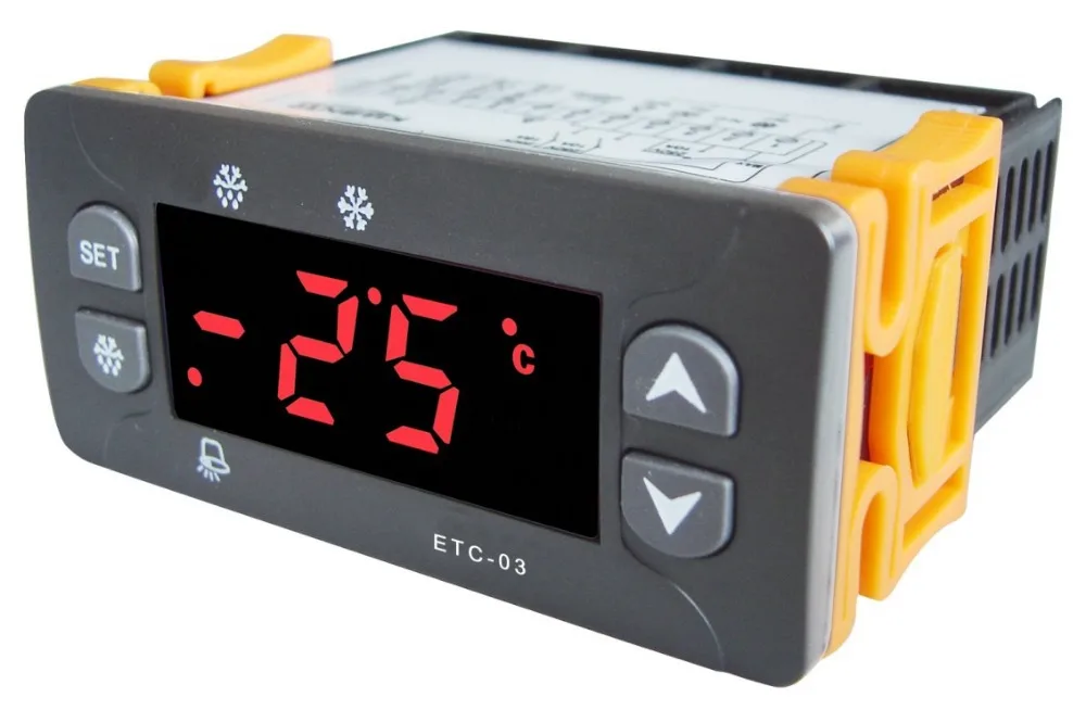 Temperature Controller Etc 03 For Cabinet Cold Storage 220vac 10a