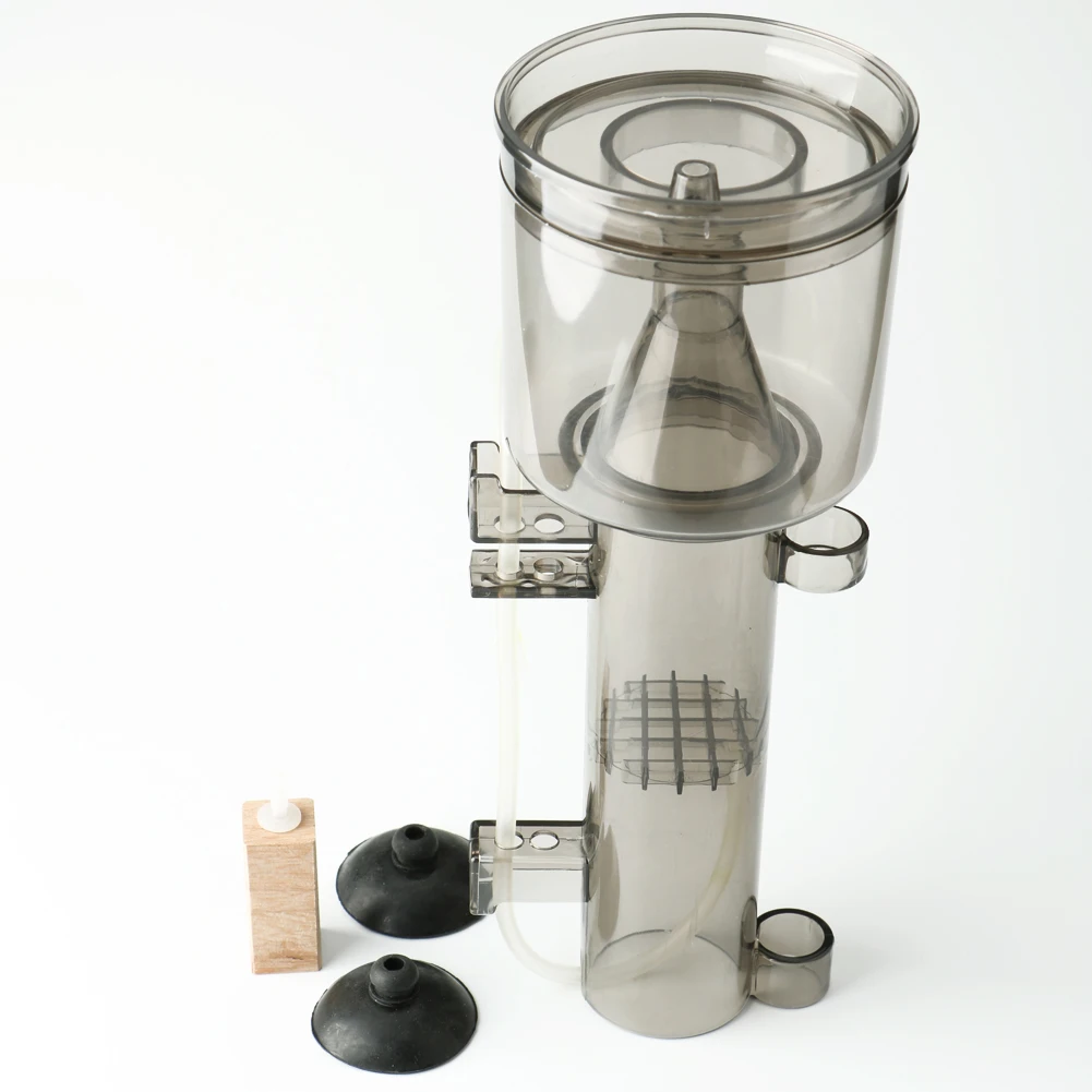 Aquarium Protein Skimmer Wood Air pressure Fish tank protein separator RS4002 Protein Skimmer
