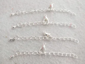 

A-3844 500pcs/lot Extended&Extension Jewelry Chains/Tail Extender For Jewelry Necklace/Bracelet DIY Jewelry Findings 5cm