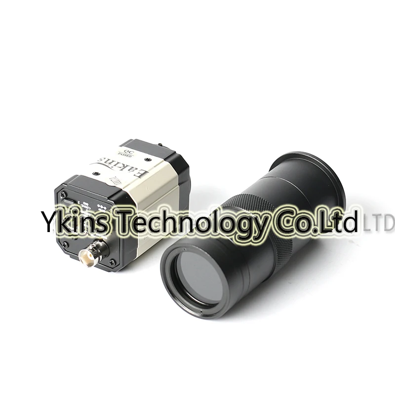 

HD 1/3" BNC CCD Camera Mount Digital Microscope Eyepiece 1000 Line Industrial Camera Kit + Zoom 100X C-type Lens