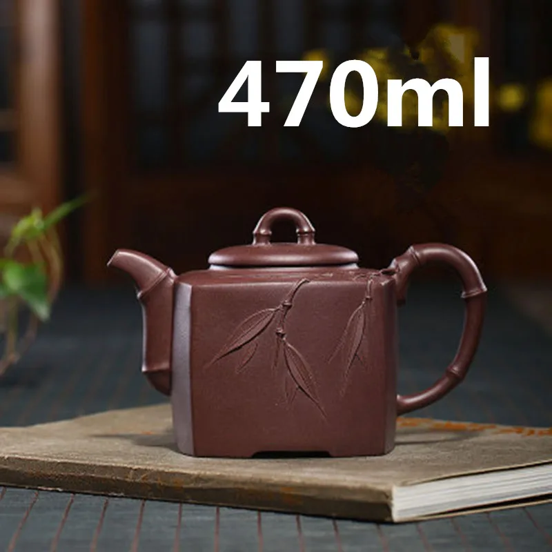 

Chinese Yixing Clay Teapot Zisha Teapot Tea Sets Porcelain 470ml New Arrived High Quality With Gift Box Safe Packaging