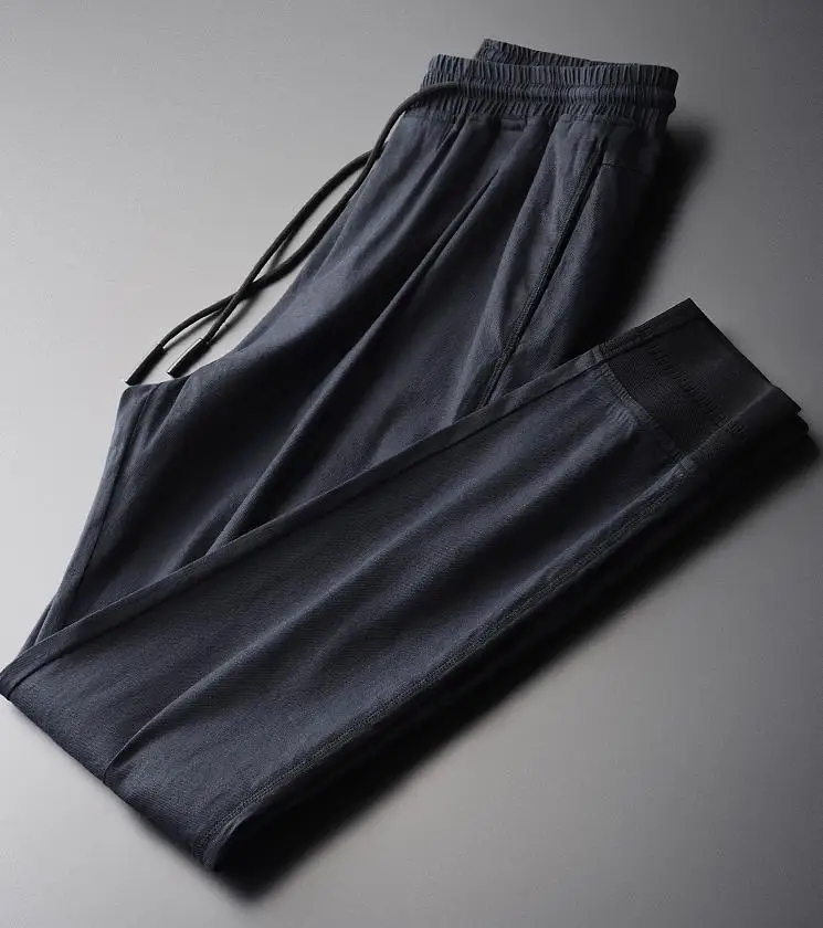 

Minglu 100% Linen Pants Man Plus Size 4xl Luxury Summer Breathable Thin Casual Pants Men Hight Quality Slim Fit Mens Trousers