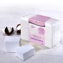 1000 Pcs/Set Cotton Cushion Makeup Remover Pad Thin Soft Cleaning Toning Facial Cosmetic Nail Beauty Polish Skin Care Wipes