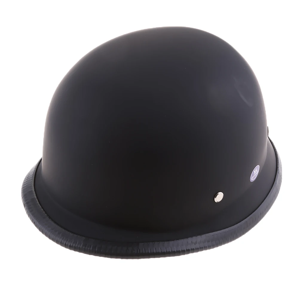 Motorcycle Cruiser Vintage Half Helmet Sun Shield for   Size M/L Black for Caving Rescue Boating Rock Climbing Equipment