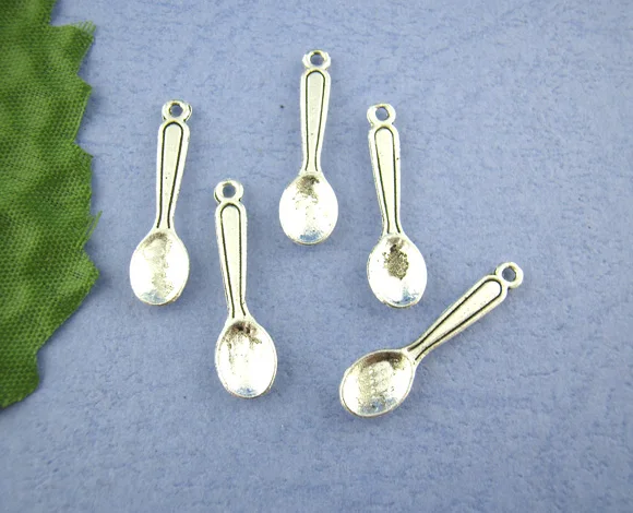 DoreenBeads подвески из цинкового металлического сплава античный серебряный цвет 24 мм
