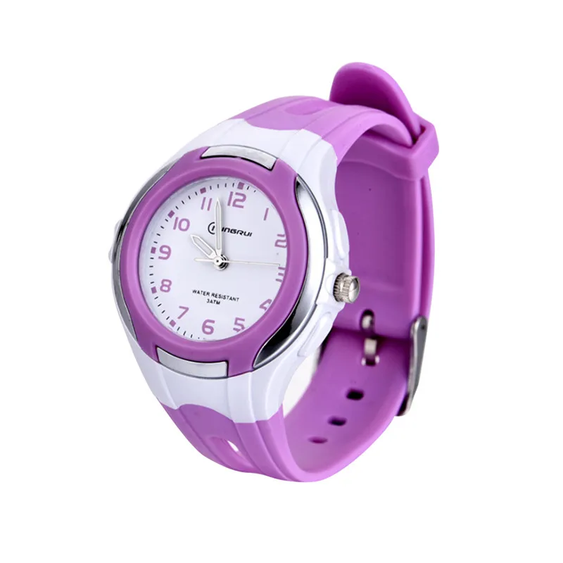 

luxurious band Kids Watch Waterproof quartz watch fashion Child Wristwatch jewelery Silicone strap Watches for girls Boy Gift