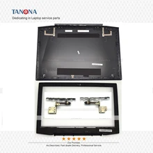 Для lenovo Y50 Y50-70 15," Топ ЖК задняя крышка+ передняя рамка+ петли без касания AM14R000400 5CB0F78772 AP14R000900