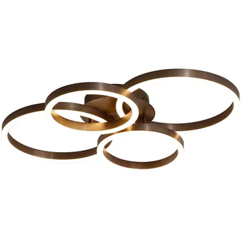 

Round Modern Led ceiling lights for bedroom coffee gold Ceiling Lamp Fixtures Ring hanging lamp Indoor Ceiling Lighting