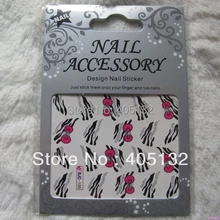 20 листов/lot Смешанная BJC#5 100-110 серии милый мультфильм воды наклейка ногтей стикер