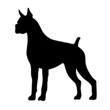 Car stying 11*13CM Boxer Dog Decal Stylish Car Body Cover Scratch Decorative Stickers Motorcycle Car Window Glass 11 Colour Jdm Car stying 11*13CM Boxer Dog Decal Stylish Car Body Cover Scratch Decorative Stickers Motorcycle Car Window Glass 11 Colour Jdm